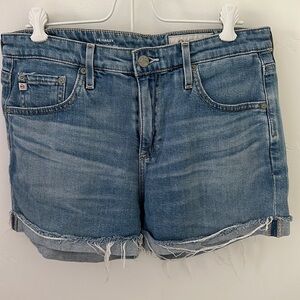 AG denim shorts